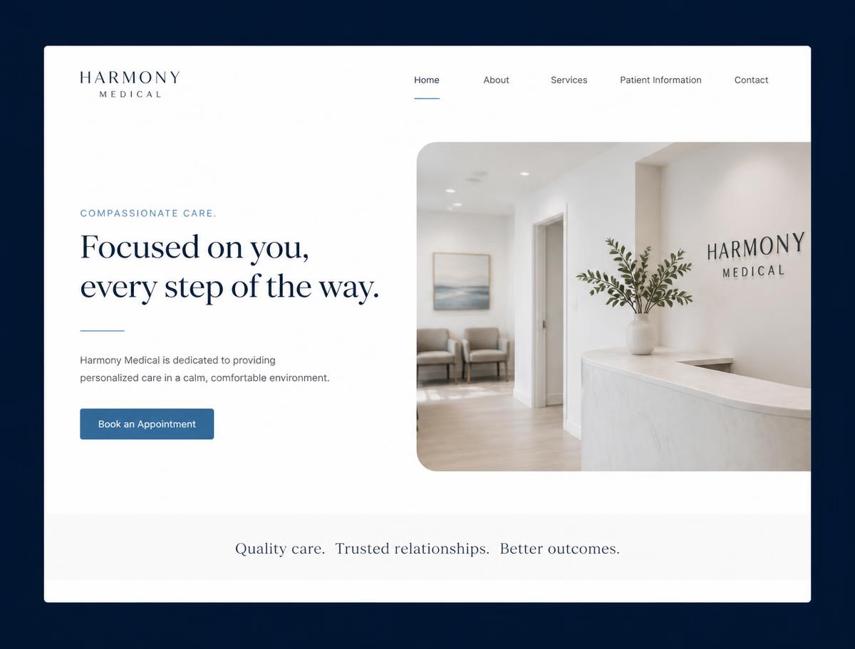 Nairobi Advanced Orthopaedics — website design preview